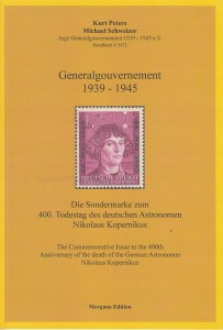 Znaczek okolicznościowy z Kopernikiem w GG 1939-45