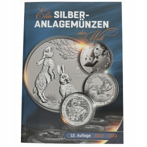 Katalog srebrnych monet bulionowych świata 2022-23