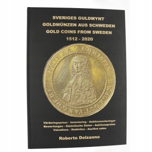 Katalog złotych monet szwedzkich 1512-2020 Delzano