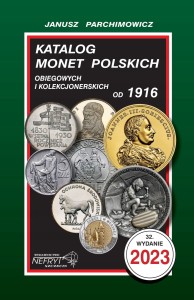 Katalog monet polskich 2023 - Parchimowicz 32 wyd.