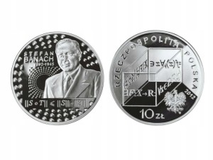 10 zł - Stefan Banach - 2012 r