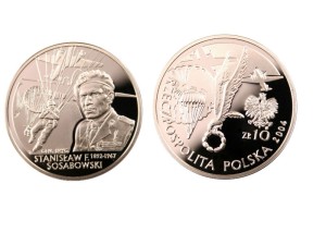 10 zł - Gen.brygady Stanisław F. Sosabowski 2004 r