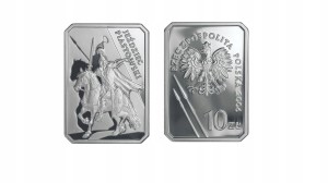10 zł - Jeździec piastowski- 2006 r