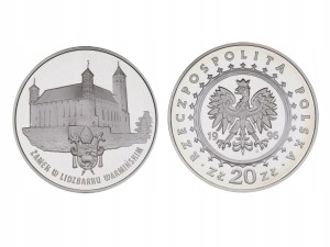 20 zł - Zamek w Lidzbarku Warmińskim -1996 r