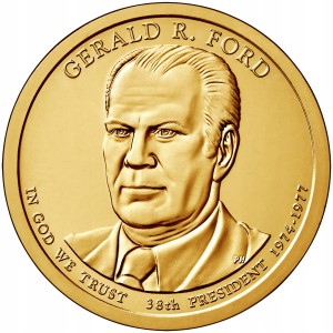1 $ Prezydenci USA Gerald R. Ford 2016 D nr 38
