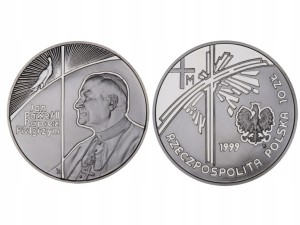 10 zł - Jan Paweł II - Papież pielgrzym -1999