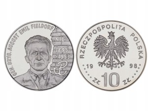 10 zł - gen. A.E. Fieldorf - 1998