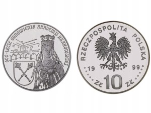 10 zł 600-lecie Akademii Krakowskiej -1999