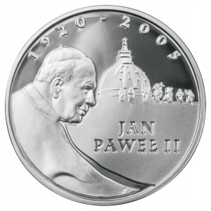 10 zł - Jan Paweł II - 2005 r