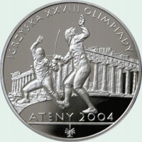 10 zł - Ateny - 2004 r