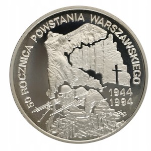 300.000 zł Powstanie Warszawskie 1994 r, Ag 999