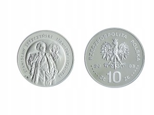 10 zł - Stanisław Leszczyński półpostać - 2003 r