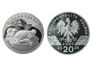 20 zł - Foka szara - 2007 r