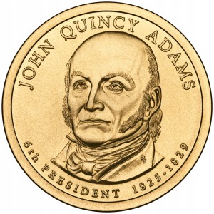 1 $ Prezydenci USA John Quincy Adams 2008 P nr 6