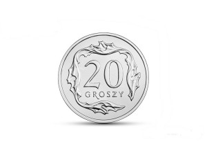 20 groszy 2020 rok - mennicze z woreczka