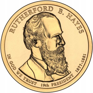 1 $ Prezydenci USA Rutherford Hayes 2011 P nr 19