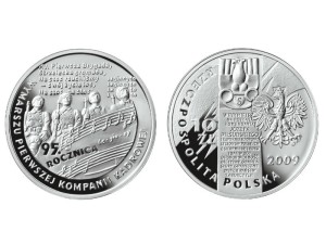 10 zł - Pierwsza Kompania Kadrowa - 2009 r