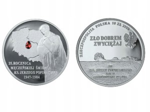 10 zł - ks. Jerzy Popiełuszko - 2009 r
