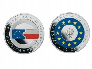 10 zł - Wstąpienie Polski do Unii - 2004 r