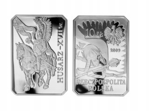 10 zł - Husarz XVII wiek - 2009 r