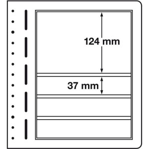 Karty albumowe na znaczki LB 4 MIX - Leuchtturm
