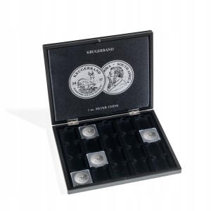 Kaseta srebrny Krugerrand w Quadrum - Leuchtturm