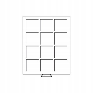 Paleta na monety MB 12 67 x 67 mm - Leuchtturm