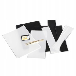 Hawidy czarne na bloki 160 x 120 mm -Leuchtturm