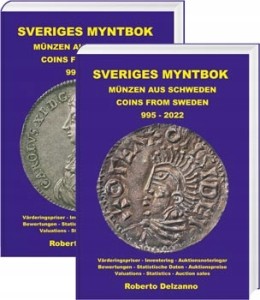 Katalog monet szwedzkich - 995-2022 - Delzano