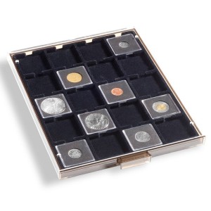 Paleta na monety MB Quadrum czarne - Leuchtturm