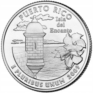25 c Stany USA Puerto Rico Quarter 2009 P nr 2