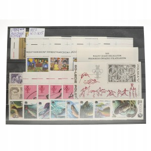 Kompletny rocznik 1979 Fi. 2455-515 + Bl.106 b **