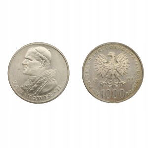 1.000 zł - Jan Paweł II - 1983 r, Ag