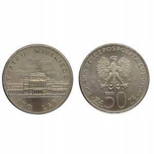 50 zł - 150 lat Teatru Wielkiego - 1983 r