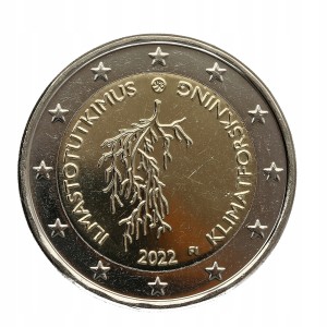 Finlandia- 2 Euro - Badania klimatu - 2022