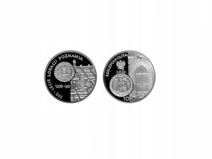 10 zł - 750-lecie lokacji Poznania - 2003 r