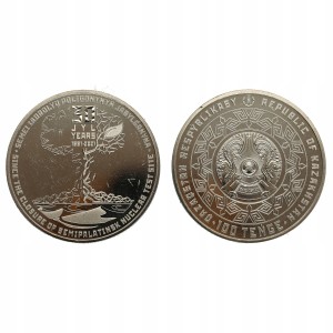 Kazachstan -100 tenge Poligon Semipalatyńsk 2021