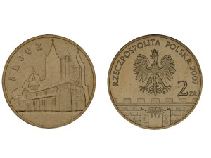 2 zł - Płock – woj. mazowieckie- 2007