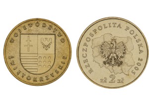 2 zł - Województwo Świętokrzyskie – 2005 r