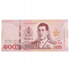 Tajlandia - 100 batów ( 2018 ) P-137, UNC