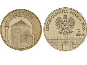 2 zł - Cieszyn – woj. śląskie - 2005