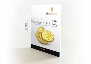 Katalog medali Złota Polska 2021 - 65 mm