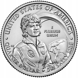 25 c Kobiety USA Dr. Sally Ride 2022 P nr 2