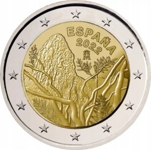 Hiszpania- 2 Euro Park Garajonay 2022