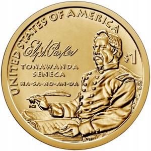 1$ Indianka 2022 P Native American Sacagawea