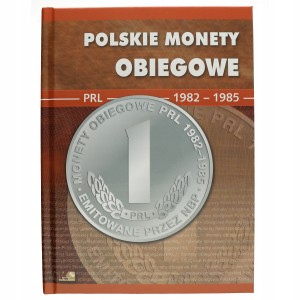 Polskie monety obiegowe PRL 1982 - 85 album Tom V