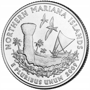 25 c Stany USA Northern Mariana Islands 2009 D n 6