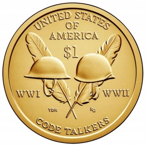 1$ Indianka 2016 D Native American Sacagawea