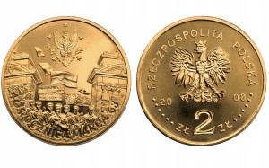 2 zł - 40. rocznica Marca ’68 - 2008