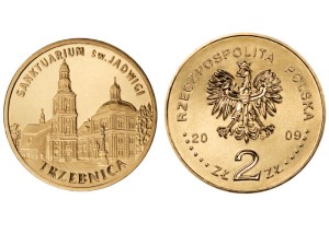 2 zł - Trzebnica – Sanktuarium św. Jadwigi 2009